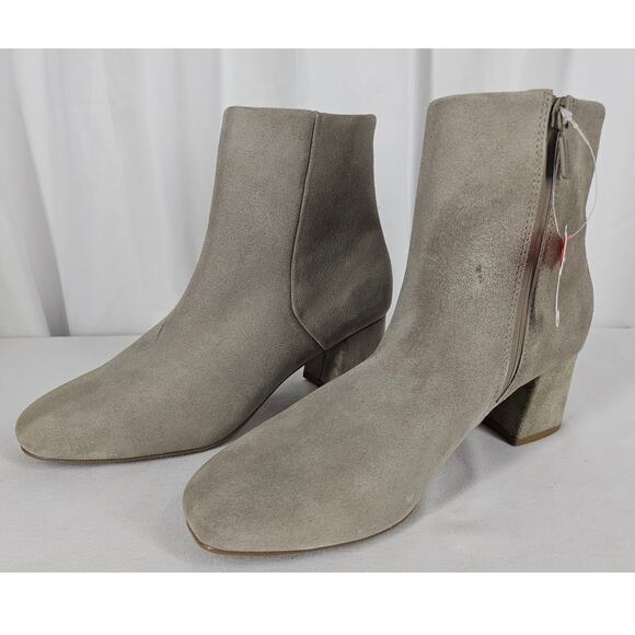 BLONDO ALIDA WOMEN'S SUEDE LEATHER BOOTS – SIZE 8 – WATERPROOF – GRAY – NWT - Picture 2 of 11